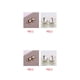 thumbnail image 1 of Qarigey 1 par de bonitos pendientes brillantes con forma de corazón para bodas y cumpleaños, tachuelas para , decoración de joyas, oro para oro 2Conjunto, 1 of 6