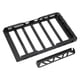 thumbnail image 5 of Portaequipajes de techo de coche RC para coche trepador de control remoto 1/10 portaequipajes de Metal Universal negro, 5 of 10