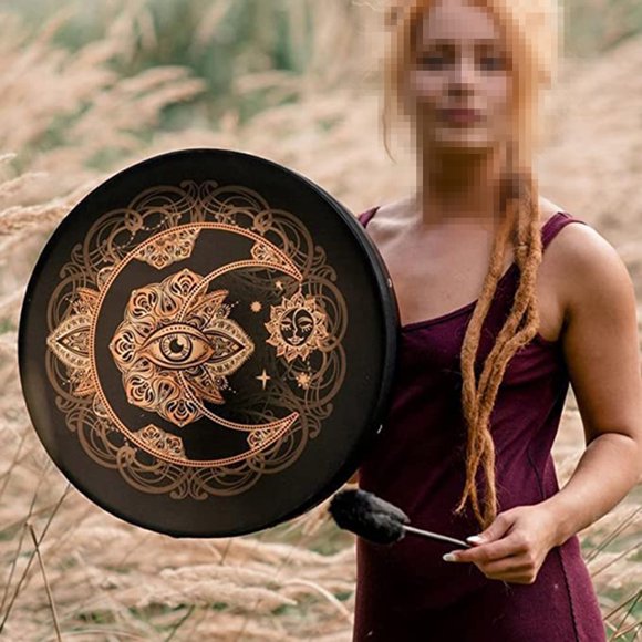 Shaman Drum Handmade Shamanic Drum Shaman Drum Siberian Drum Music Handmade Shamanic Drum With Drum Stick Home Decor