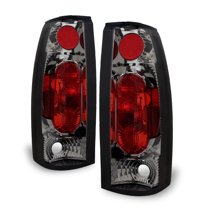 AKKON - For C/K 10 Sierra Jimmy Blazer Suburban Yukon Tahoe Escalade Denali Smoke Tail Light Signal Brake Lamps
