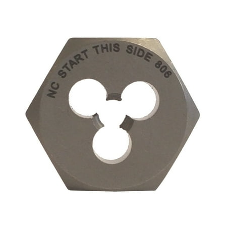 

7mm X 1.00-Pitch Carbon Hexagon Rethreading Die