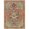 thumbnail image 2 of Pasargad Home Serapi Collection Hand-Knotted Wool Area Rug, 4'10" X 7' 2", Rust, 2 of 8