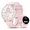 Pink, variant on Smart Watch for Men Women, 1.46" Round AMOLED Screen, Bluetooth Calls/Answer, 3ATM Waterproof Smartwatch, Fitness Tracker, Smart Watch Fits for Android and iPhone, 110+ Sport Modes, Gifts for Dad