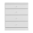 thumbnail image 6 of Prepac Astrid 4-Drawer Dresser, Crystal White, 6 of 11