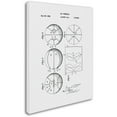 thumbnail image 2 of Trademark Fine Art "Basketball Patent 1929 White" Canvas Art by Claire Doherty, 2 of 3