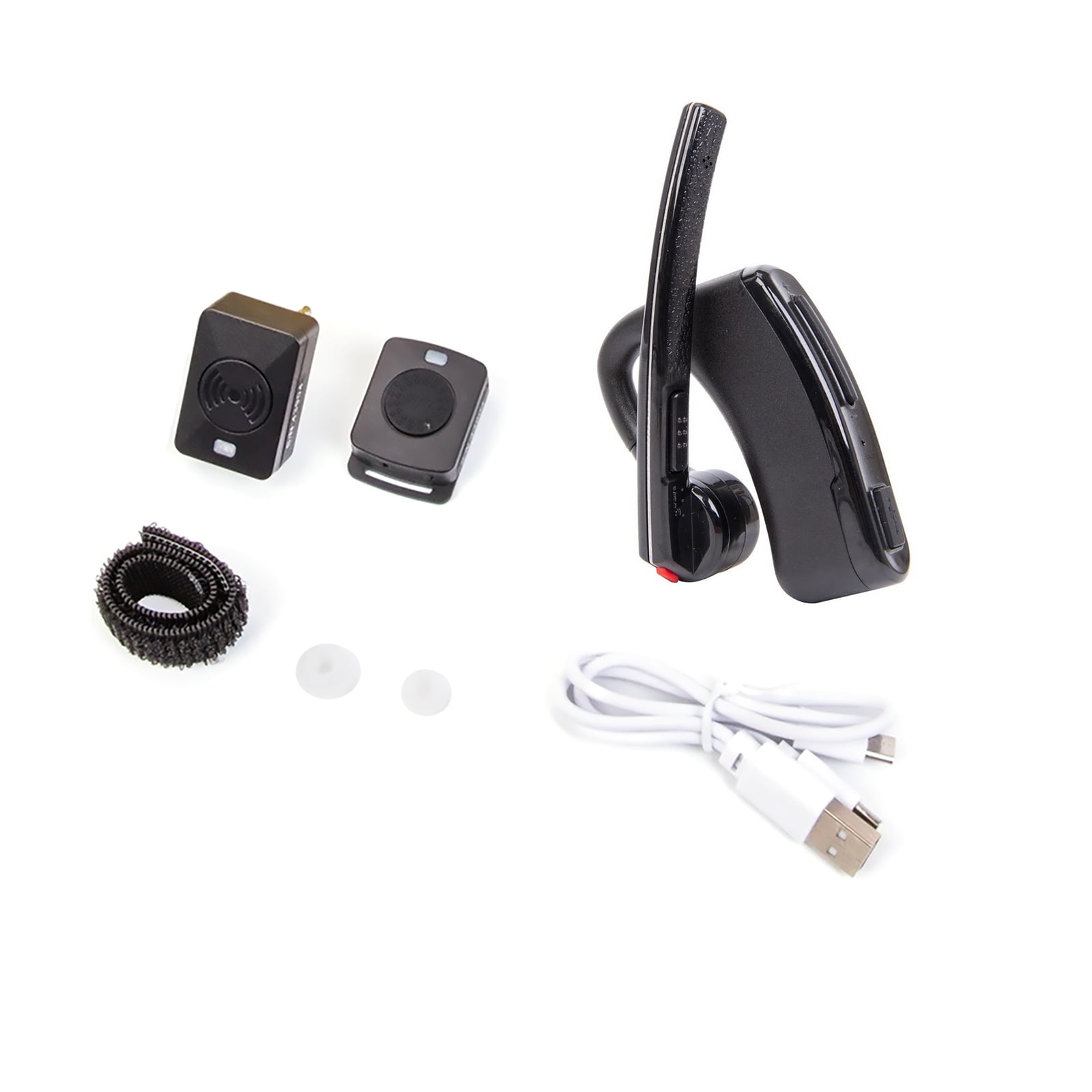 Wireless Bluetooth Earphone for Two Way Radios Hands-Free, Type-C USB Charger for Motorola Radios
