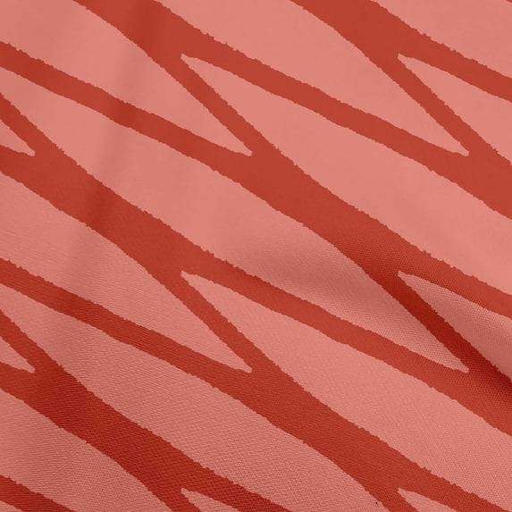 oneOone Cotton Poplin Twill Dark Peach Fabric Abstracts Diy Clothing Quilting Fabric Print Fabric By Yard 56 Inch Wide