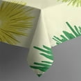 thumbnail image 3 of Green Yellow Dandelion Pattern Rectangle Tablecloth 60"x84",Waterproof Polyester Rectangle Table Cloth, Wipeable Spillproof Polyester Tablecloth for Dining, Camping, Indoor and Outdoor, 3 of 5