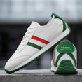 thumbnail image 3 of Men's Lace-Up Striped Low Top Retro Casual Sneakers, 3 of 7