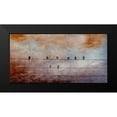 thumbnail image 2 of Phillip, Jamie 24x14 Black Modern Framed Museum Art Print Titled - BIrd Watching 2, 2 of 5