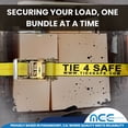 thumbnail image 6 of Mega Cargo Control 2" x 20' Utility Heavy Duty Motorcycle Endless Ratchet Tie Down Strap, Yellow , 4 pack, 6 of 7