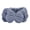 Blue, variant on Cozy Bowknot Elastic Hairband for Skincare, Microfiber Coral Fleece Spa Wash Face Makeup Headband for Women Bathing Salon, Gray (6.69 inches / 17.0 cm)