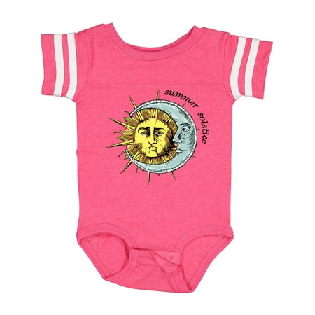 

Inktastic Summer Solstice Sun and Moon Gift Baby Boy or Baby Girl Bodysuit