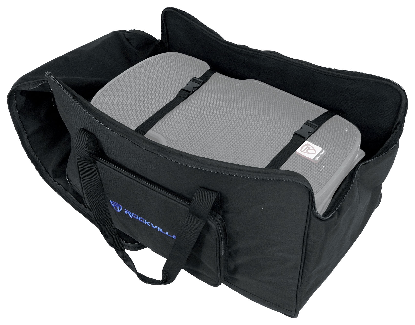 Rockville RPG12 12" Powered 800 Watt DJ PA Speaker+Carry Bag