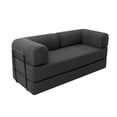 thumbnail image 2 of Sofá Cama Housy Miami Modular Comprimido Queen Gris Obscuro, 2 of 7