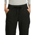 Scrubstar Women's Ultimate Stretch Twill Yoga Drawstring Cargo Jogger