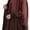 Red, variant on ToBeInStyle Women's Drape Ruana Without Armholes