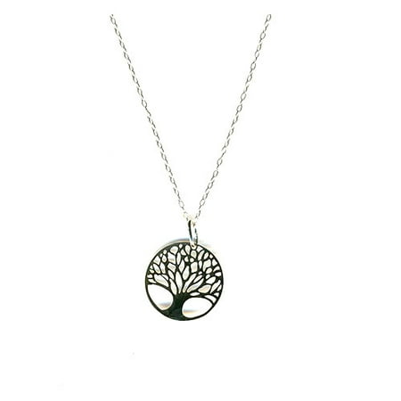 Sterling Silver Tree of Life Necklace