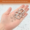 thumbnail image 4 of Uxcell 30 Pack Spring Lock Washer, 304 Stainless Steel M14 Split Lock Washer Assortment, 4 of 6