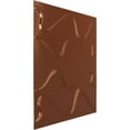 thumbnail image 2 of Ekena Millwork 19 5/8"W x 19 5/8"H Versailles EnduraWall Decorative 3D Wall Panel, Bright Coat Copper (12-Pack for 32.04 Sq. Ft.), 2 of 6