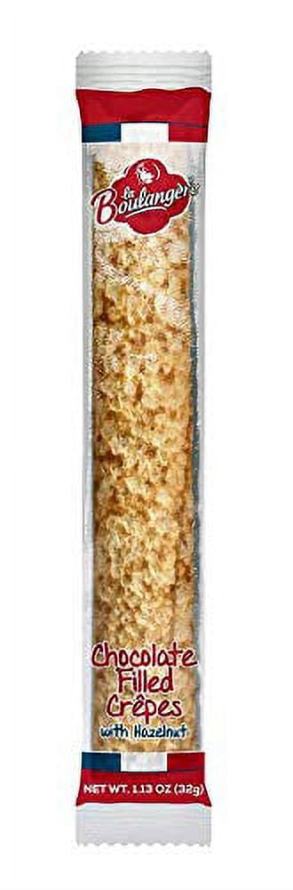 La Boulangère Chocolate Hazelnut Crepes – 20 Individually Wrapped, 22.6 Oz