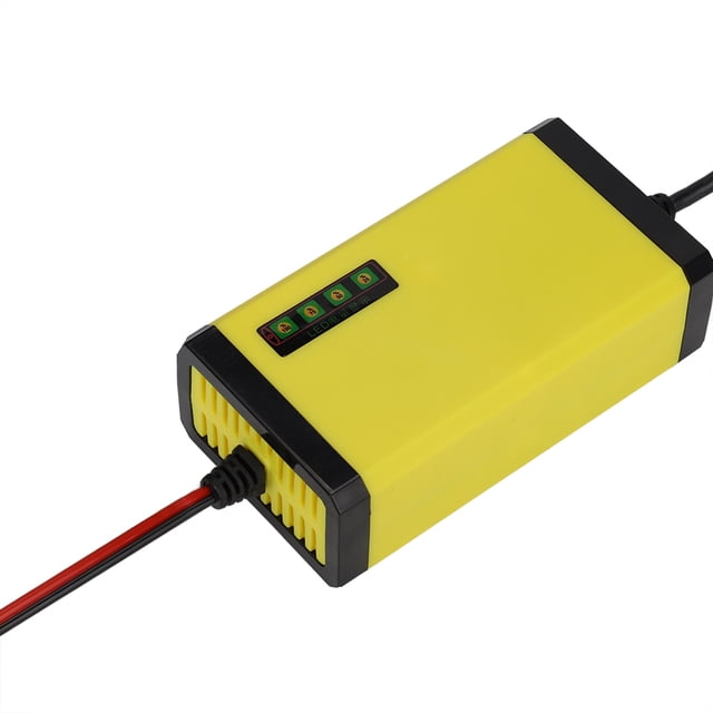 12V Charger, Smart Repair Intelligent Protection 12V2A 12V Car Battery Charger For Auto For Motorcycle ANGGREK Motorcycle Charger