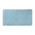 thumbnail image 2 of Zynviq Bathroom Rugs 35.9" X 16.9" Solid Color Bath Rugs Pvc Rectangular Blue Absorbent Washable Small Rug for Bathroom, 2 of 6