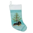 thumbnail image 2 of Dachshund Black and Tan #2 Christmas Christmas Stocking 13.5 in x 18 in, 2 of 2