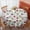 Pioneer Flower Floral-3, variant on Pioneer Flower Floral Print Pattern Round Tablecloth 70"x70", Wrinkle Resistant Wipeable Table Cover for Kitchen Dining Room Picnic Patio and Party