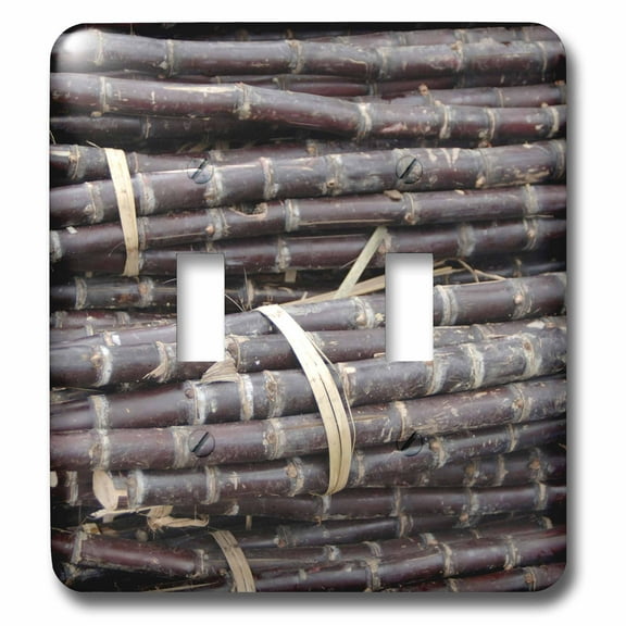3dRose, Vietnam. Sugar cane for sale at Dong Ba Market, Hue, Thua Thien–Hue, double toggle switch
