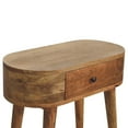 thumbnail image 6 of Lesuto Mini Albion Oak-ish Console - Nordic Style, Wood, 0 Drawers, 6 of 11