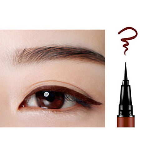 brown red eyeliner