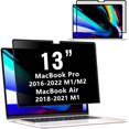 thumbnail image 1 of Pantalla de privacidad para MacBook Air de 13 pulgadas (2018~2021, M1), pantalla de privacidad para MacBook Pro de 13 pulgadas (2016~2023), extraíble y, 1 of 4