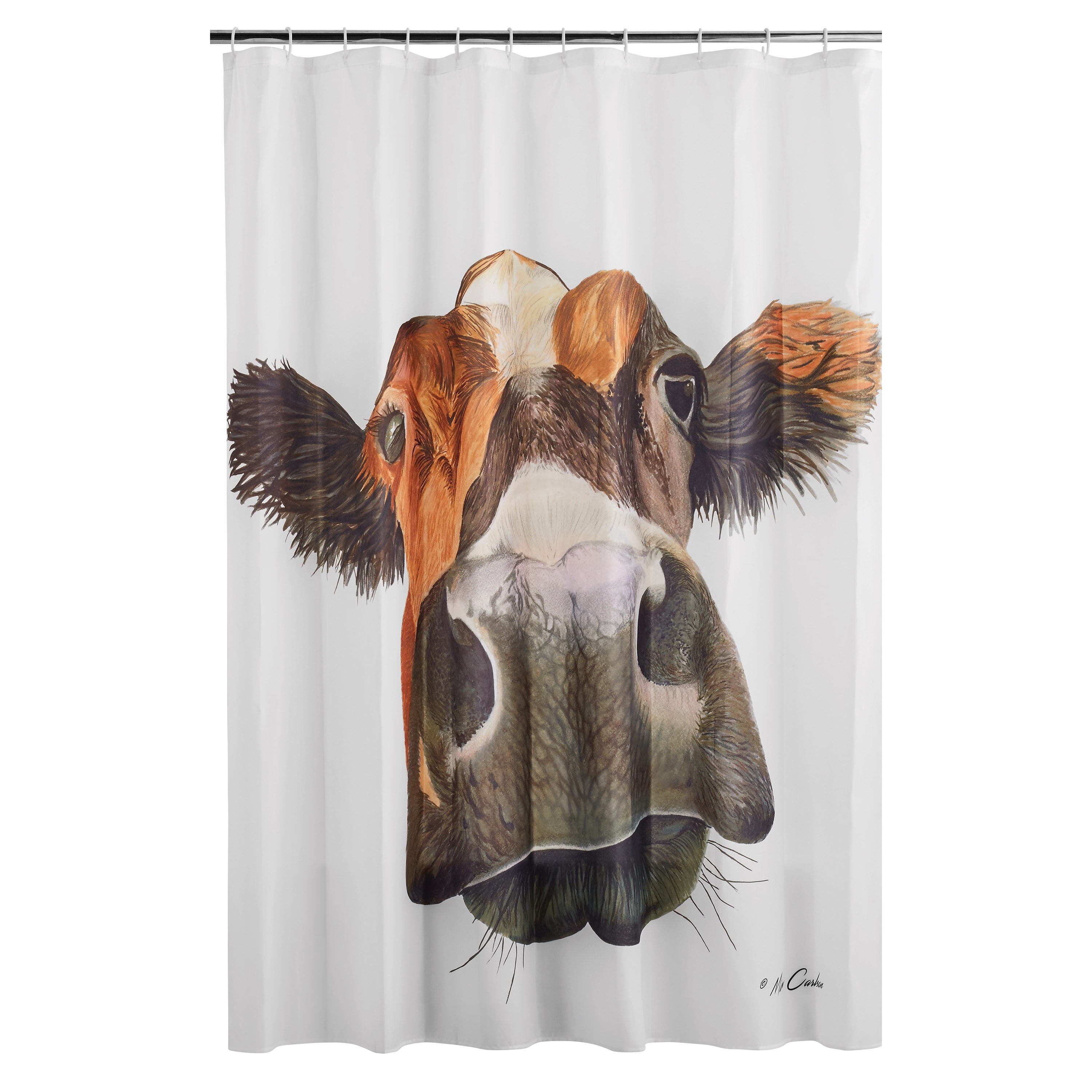 cow shower curtain