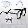 thumbnail image 4 of 12 Pares de Protectores Laterales para Anteojos, Protectores Laterales Transparentes para Anteojos de Seguridad, 4 of 5