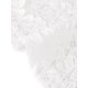 thumbnail image 5 of BOLERO CHIC ELEGANTE de Encaje para Mujeres, Cárdigan de Encaje Floral Transparente de Manga 3/4, Talla M Blanca, 5 of 6