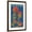 Brown Frame, variant on Art.com Oklahoma - Indian Paintbrush - Letterpress Art Print by Lantern Press, Black Frame Wall Art, 21" x 29"