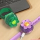 thumbnail image 5 of Ounissouiy Correa de anillo de silicona para niños, bonito reloj para mascotas, ventilador, carga USB, tres niveles de viento, luz de Electrodomésticos Estilo flor verde, 5 of 6