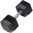 thumbnail image 1 of Mancuerna hexagonal de goma, 40 libras, individual, 1 of 7