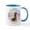 White/Blue Inside, variant on CafePress - ORN Clouds Lab Angel (Choc) Mug - 11 oz Ceramic Mug - Novelty Coffee Tea Cup