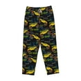 thumbnail image 4 of Xecao Monster Truck1 Women's Straight Lounge Pajama Pants: The Epitome of Relaxed Sleepwear, 4 of 9