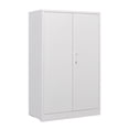 thumbnail image 6 of File Cabinet with Lock, Seizeen Steel Storage Cabinet for Tool Home Improvement, Black Garage Storage Cabinet with Doors and Shelves for Office Warehouse, 6 of 13