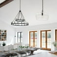 thumbnail image 5 of Chandelier 24 Light Black Iron Steel Capital Lighting 4910Bi, 5 of 6