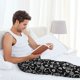 thumbnail image 5 of Fotbe Skeletons Dancing Pantalones de Pijama para Hombre, Pantalones de Dormir, Pantalones de Casa con Cintura Ajustable y Bolsillos-Medium, 5 of 6