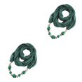thumbnail image 4 of relayinert Wide Application Pendant Scarf Necklaces Beautiful And Elegant Fashion Accessory green 2Set, 4 of 6