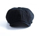 thumbnail image 6 of Retro Style Mens Newsboy Hat Visor Octagonal Cabbie Hat for Outdoor L Size, 6 of 7
