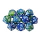 thumbnail image 2 of 10pcs / Set Dados De 20 Caras D20 Para TRPG Game Blue Green Sunnimix Dados poliédricos, 2 of 7