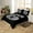 Black Gray, variant on Erosebridal Initial G Letter Bedding Sets Twin Size, Princess Bow Comforter Cover Twin, Purple Monogrammed Reversible Bedding Twin Size, Microfiber Room Decor, 2-Piece(No Comforter)