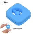thumbnail image 3 of Uxcell Tennis Vibration Dampener, 2 Pack Square Shock Absorber Blue, 3 of 6