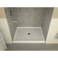 thumbnail image 3 of ANZZI Fissure Series Shower Base, Slip-Resistant 36 x 48 in. Shower Base in White, 3 of 9